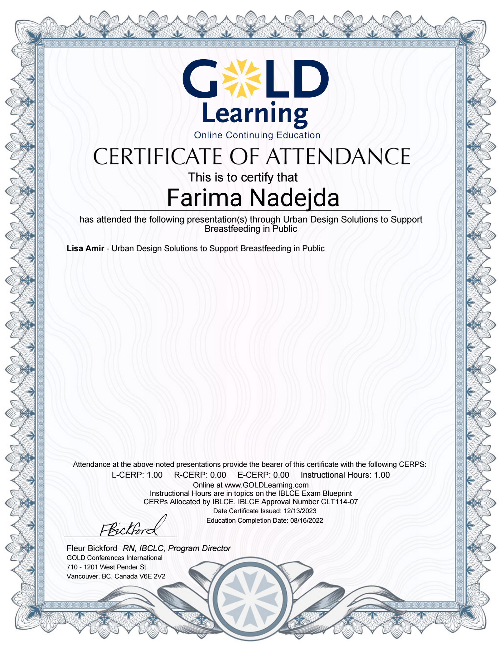 Certificate 11